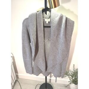 PH8 cardigan 100% ultra soft wool belted warm high collar luxury sweater LG cozy